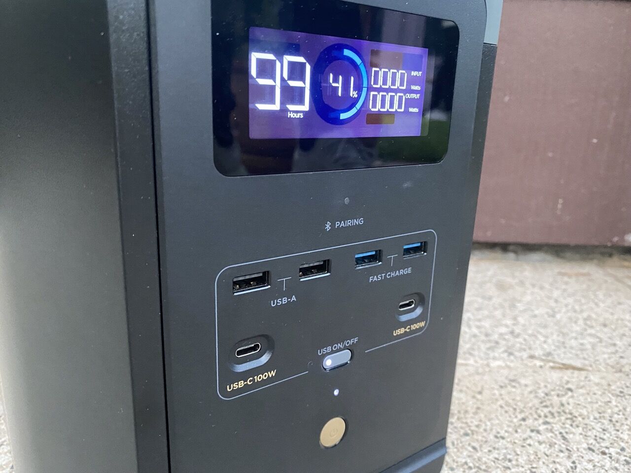 Vorderseite des Ecoflow Delta 2 